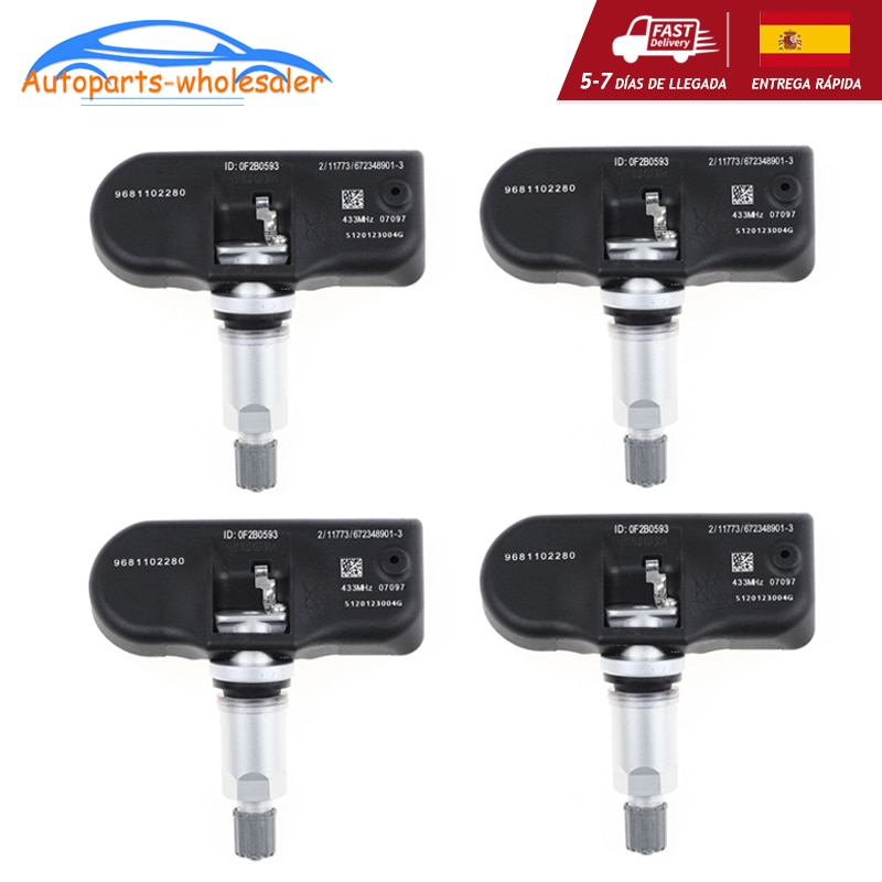Ǫ 407 207 307 607 508 807 TPMS Ÿ̾ з  , ڵ ׼ 9681102280, ǰ, Ʈ 4 
